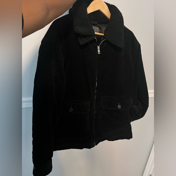 Black corduroy jacket - Picture 2 of 5